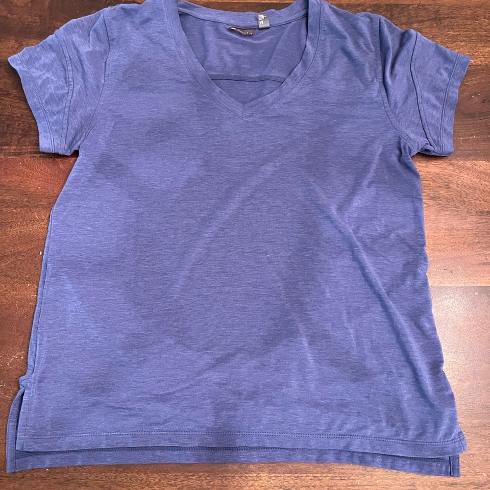 Zella Blue Short Sleeve Relaxed Tee